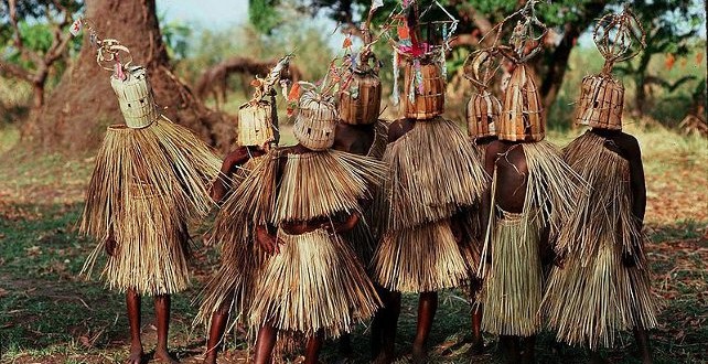Initiation ritual of boys in Malawi Initiation ritual of boys in Malawi